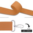 thumbnail image 3 of QCWQMYL Brown Suspenders for Men with 4 Swivel Hooks Adult Belts Loops Braces Work Wedding Hunting, 3 of 6