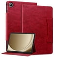 thumbnail image 5 of Allytechgroup Case for Samsung Galaxy Tab A8 10.5 Inch 2022 SM-X200 X205 X207, Shockproof Flip Folio Tablet Case with Auto Sleep/Wake Multi-Angle Viewing Stand Cute Cat Magnetic Closure, Red, 5 of 6