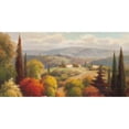 thumbnail image 3 of Oxley, Vail 14x9 Black Modern Framed Museum Art Print Titled - Tuscan Perspective, 3 of 5
