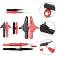 thumbnail image 2 of Multimeter Meter Test Lead Probes Kit 4mm Banana Plug Connectors Alligator Clips, 2 of 10