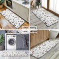 thumbnail image 6 of White Butterfly Pattern Kitchen Rug Mat,Kitchen Runner Rugs Non Skid Washable,Decorative Kitchen Floor Mats for Kitchen,Sink,Laundry,17"x47.2", 6 of 7