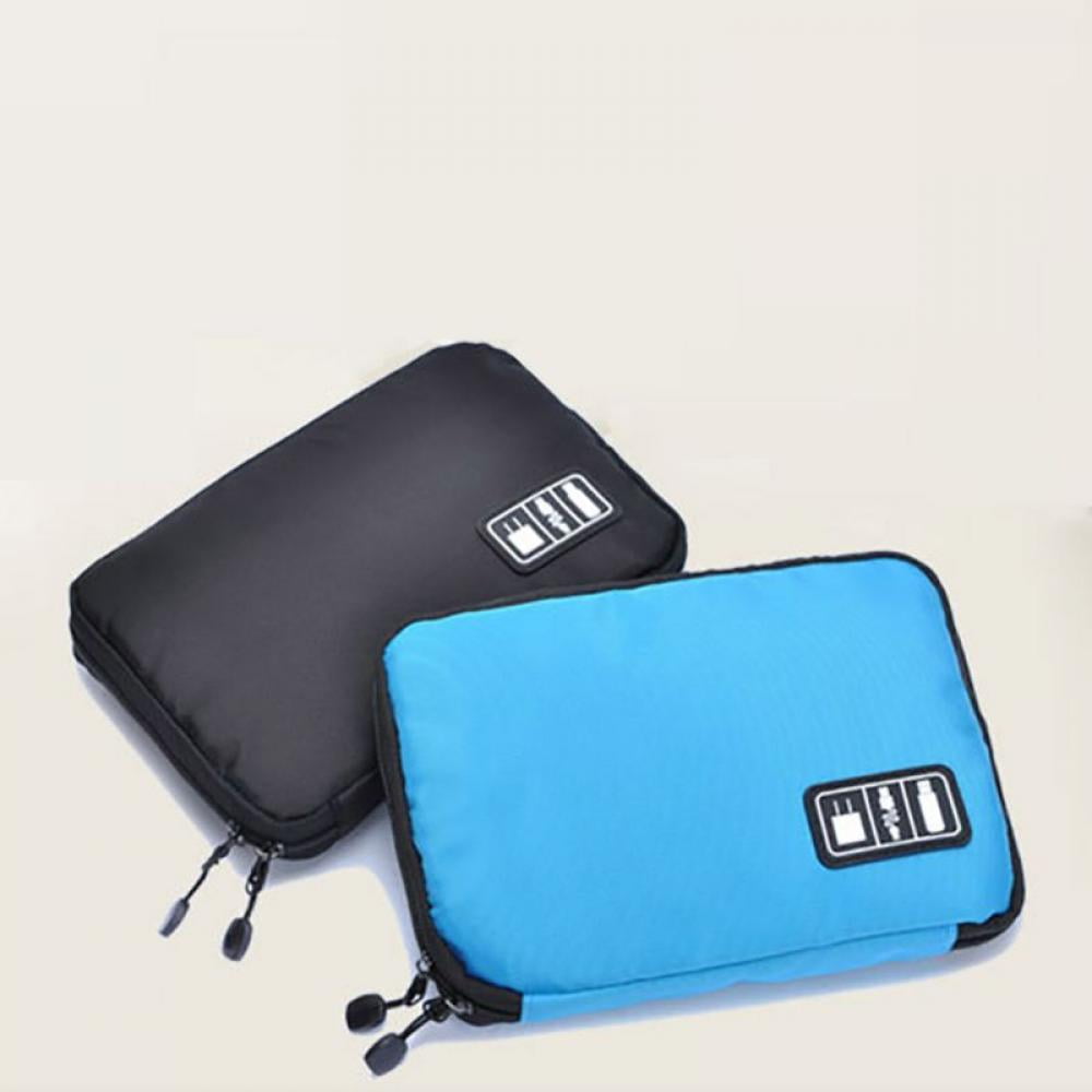 Details about   Electronics Accessories Organizer Travel Storage Hand Bag Cable USB Drive Case 
