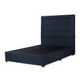 thumbnail image 1 of Box Base cama Matrimonial + Cabecera Blend Azul, 1 of 6