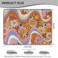 thumbnail image 7 of Jeiento Retro Wave Daisy Car Trunk Mat 29"x39", Scratch Resistant Washable Rear Cargo Liner Boho Floral Car Accessory, 7 of 7