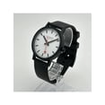 thumbnail image 3 of Mondaine Essence 41mm White Dial Quartz Mens Watch MS1.41110.RB, 3 of 4