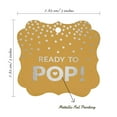 thumbnail image 7 of Inkdotpot Ready To Pop Baby Shower Bottle Tag Real Silver Foil Favor Bracket Shape Hang Tags Pack Of 100, 7 of 7
