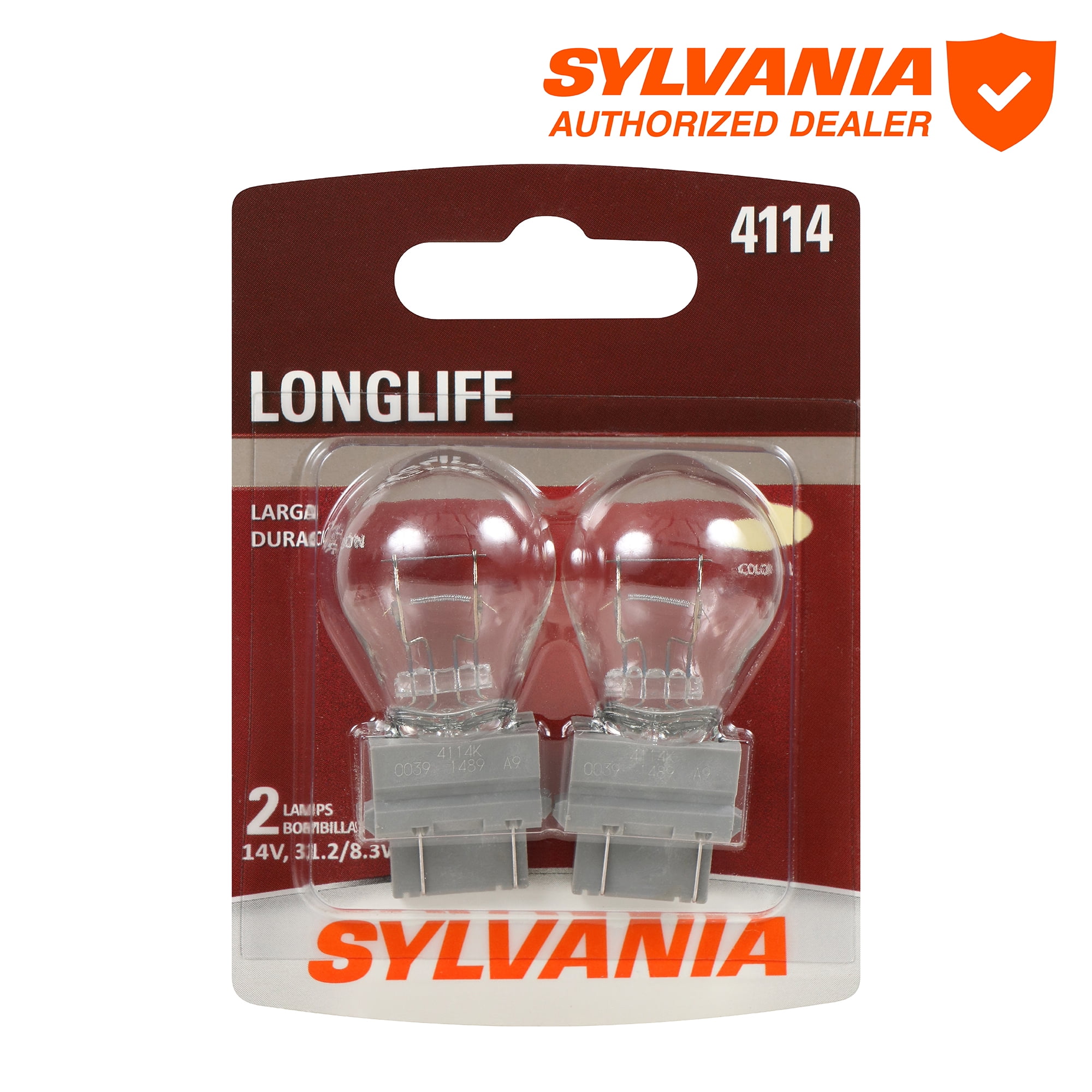 SYLVANIA 2357 Long Life Mini Bulb 2 Pack Walmart
