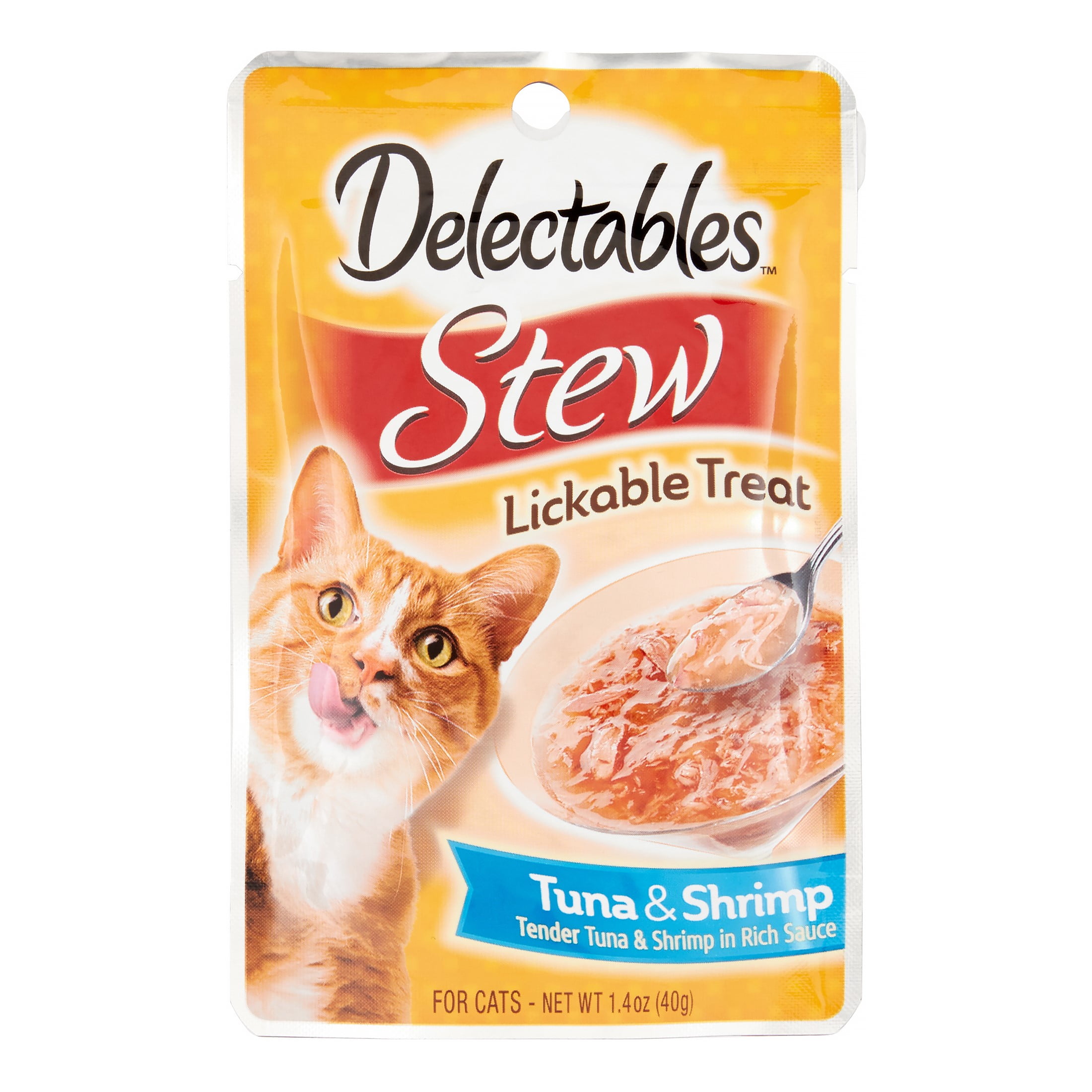 Delectables Lickable Treat Stew Tuna & Shrimp, 1.4oz by The Hartz Mountain Corporation