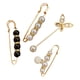 thumbnail image 5 of 5x 4 Piezas Moda Mujer Broche de Perlas Ajuste Decoración Pretina Clip Cierres Apriete DIY Cintura Pernos de Seguridad para Suéter, Bufanda, Camisa 5 piezas, 5 of 6