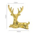 thumbnail image 2 of 2pcs Exquisite Elk Desktop Adornment Tabletop Deer Ornament Delicate Elk Decors, 2 of 8