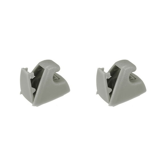 FYUU 2x Gray Sun Visor Retainer Support Clip For Chevy Silverado 15882854