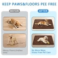 thumbnail image 6 of Leopard Print Reusable Potty Pads for Dogs, 24"x35" Washable Pee Pads with Non-Slip Backing, Ideal for Puppy Crate Training.(Texture/leopard /Geometry, 24" x35" ), 6 of 8