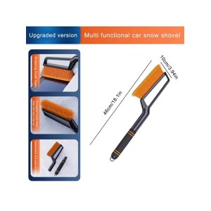 Multi-Functional Car Snow Brush Detachable Car Snow Brush Car Snow Shovel Vehicle-Mounted Ice Scraper