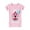 Pink, variant on Gift for 2 Year Old Girl 2nd Birthday Funny Cupcake Infant Girls' Fitted T-Shirt 2T Wow pink