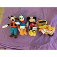thumbnail image 2 of Bundle: 4 Items -- Mickey Mouse, Donald Duck, Goofy, and Pluto Miniplush, 7" to 10", 2 of 2