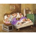 thumbnail image 1 of Taladro de pintura de diamante (DE9498) imagen de diamantes de imitación de familia durmiendo completa para arte de cuentas 50x70cm FLhrweasw Nuevo, 1 of 1