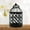 Black, variant on Metal Birdcage Candle Holder Vintage Hollow Tealight Lantern For Wedding Home Decor(Black-14.5Cm)