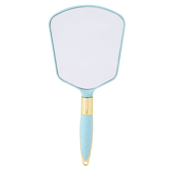 Mirror Hand Handheld Travel Cosmetic Handle Held Makeup Portable Vanity Home Compact Barber Magnifying Women Purse