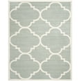 thumbnail image 2 of SAFAVIEH Chatham Hayden Geometric Wool Area Rug, Gray/Ivory, 11' x 15', 2 of 10