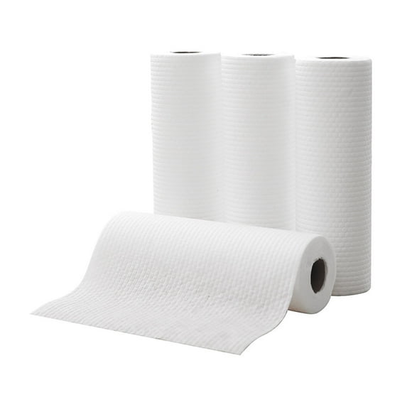 Toallas De Plato Desechables, Toallas De Limpieza Desechables 50 Piezas De Espesor Para El Baño