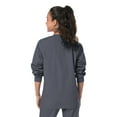 thumbnail image 3 of Landau Scrub Zone Unisex Relaxed Fit 2-Pocket Snap-Front Scrub Jacket 75231, 3 of 5