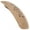 Beige, variant on Camila Paris CP3438 French Hair Barrette Clip for Girls, Rubberized Automatic Clasp Strong Hold Grip Hair Clips for Women, No Slip and Durable Styling Girls Hair Accessories, Made in France (Beige)