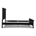 thumbnail image 4 of New Classic Furniture Tamarack Contemporary Solid Wood 4/6 Full Bed in Black, 4 of 8