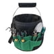 thumbnail image 5 of Bolsa organizadora para cubos Oxford de 5 galones, bolsa de mano para herramientas de jardín, soporte para almacenamiento Verde negro, 5 of 9