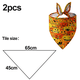 thumbnail image 2 of Pañuelos para perros de Halloween, paquete de 2, bufandas triangulares reversibles para mascotas, tela duradera, ajuste ajustable MFZFUKR CPB-DE-LYY1850-4, 2 of 5