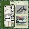 thumbnail image 2 of LYM-Phone Case For iphone 7/8/iphone SE 2020/SE2, Anti-dust Lanyard Protective Dirt-resistant Back Cover Phone Holder Panda Shockproof Wrist Strap Cute Wristband Anti-knock Waterproof, 2 of 9