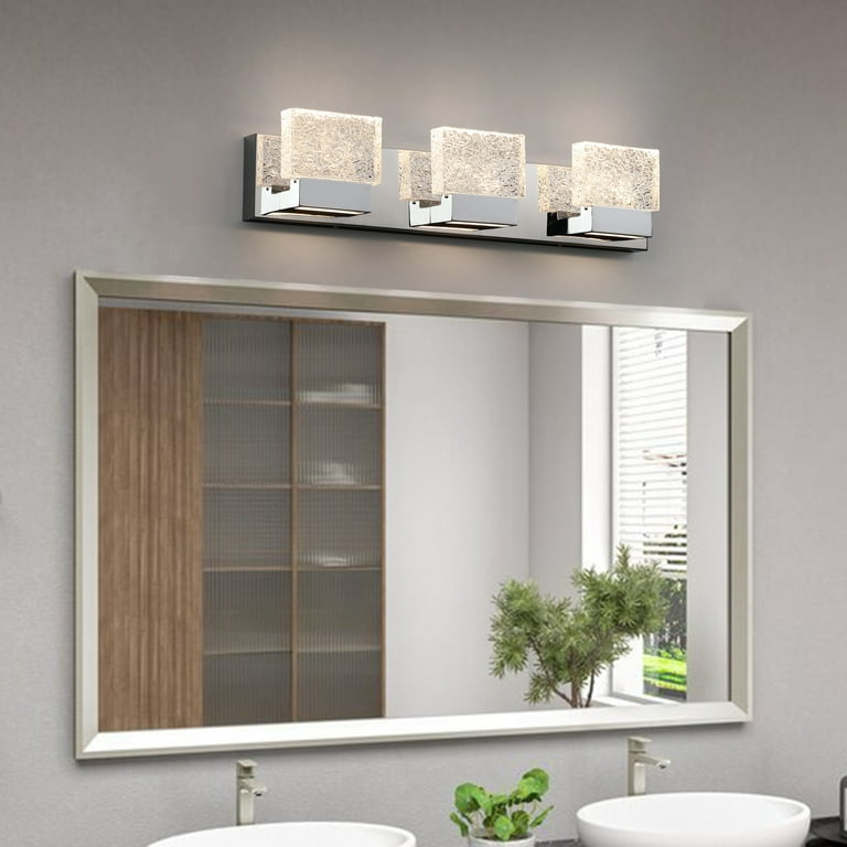 Stainless steel vanity light online