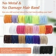 thumbnail image 4 of Hair Ties No Damage - 203 Pcs 4mm Rubber Bands for Hair, 20 Colors, Medium Size Colorful Hair Ties for Women and Girls, 4 of 7