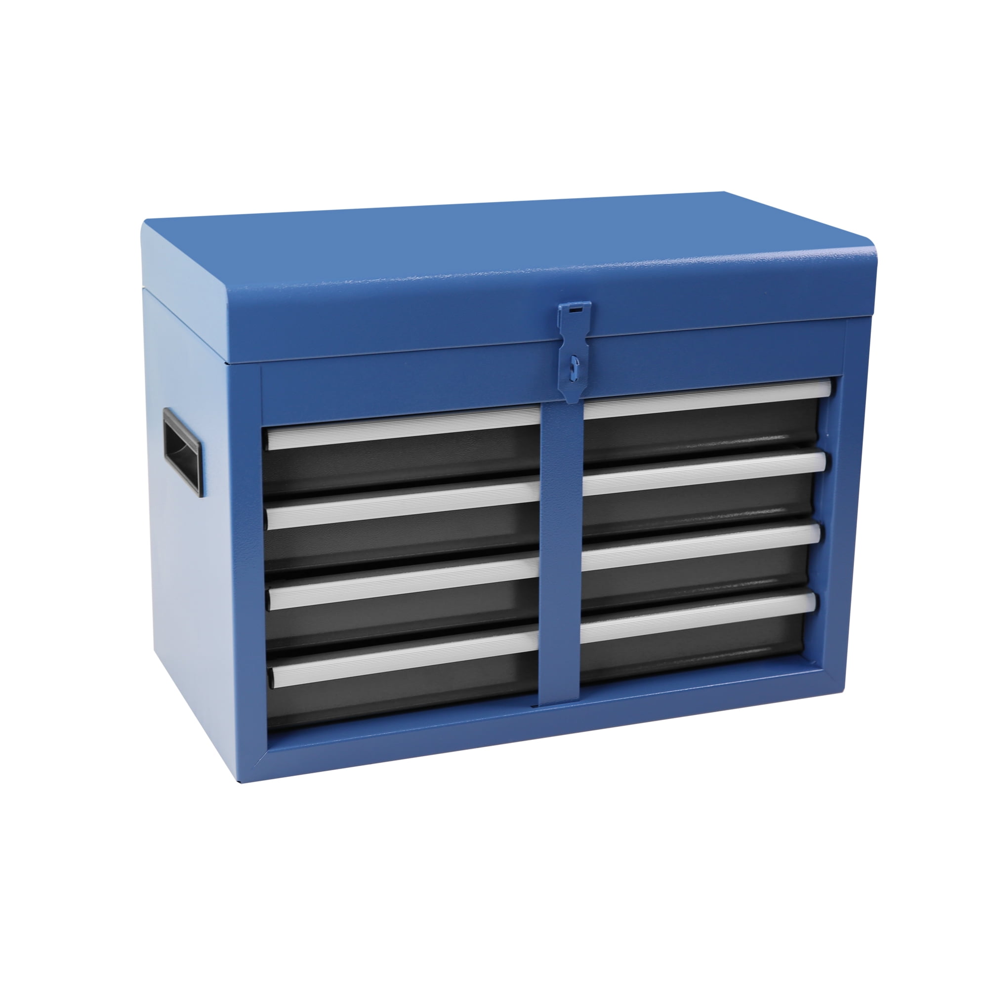 7 Drawer Tool Chest on Wheels, Multi-function Rolling Tool Box Organizer for Garage Workshop Warehouse Repair Shop, Black
