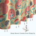 thumbnail image 6 of Cute Pink Hedgehog Pattern Shower Curtain 72"x84" ,Bathroom Decorative Shower Curtains Set with 12 Hooks,Modern Waterproof Washable Shower Curtain, 6 of 6