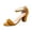 Yellow, variant on Willtoo Womens Block Heel Open Toe Strap Ankle Buckle Heeled Sandal