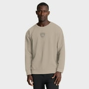 Men's Fanatics Tan Florida Panthers Authentic Pro Road Tri-Blend Sweatshirt