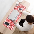 thumbnail image 3 of Long Mouse Pads for Desk,Red Christmas Deer and Gift Pattern Desk Mats on Top Of Desks, Desk Mouse Pad Extra Large with 3mm Non-Slip Base and Stitched Edge for Gaming,Office,Work,Home 31.5x11.8in, 3 of 5