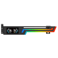 thumbnail image 1 of Z-X6 Temperature Display Graphics Card Bracket 5V 3PIN ARGB AURA SYNC Graphics Card VGA Holder Height Adjustable, 1 of 6
