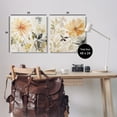 thumbnail image 4 of Stupell Industries Muted Cottage Flowers Botanical & Floral Painting Gallery Wrapped Canvas Art Print Wall Art, 24 x 24, Set of 2, 4 of 8