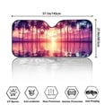 thumbnail image 7 of FORUDESIGNS Palm Tree Pattern Car Windshield Sun Shade Thickened Windshield Dash Protector, Vehicle Dashboard Shield Car Interior Sun Protection (57.1 x 27.4 inch), 7 of 7
