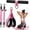 Pink, variant on Upgraded Pedal Resistance Band with Handle, Adjustable 30-60LBS Exercise Bands for Home Gym, Sit Up Equipment for Full Body Workout, Core, Abs, Legs, Arms - Portable Workout Equipment for Women & Men