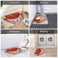 thumbnail image 5 of Sikiie Basketball Shot Print Flannel Anti-slip Floor Mat 16x24in, Thickened Dustproof Entrance Door Mat Floor Mat for Kitchen, Bathroom, Laundry Room, 5 of 7