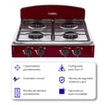 thumbnail image 2 of Estufa Parrilla de Gas de Mesa 4 quemadores Garell Tinta de Acero Inoxidable PM4Q-IT, 2 of 7