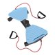 thumbnail image 4 of Tabla abdominal con masajeador, ejercicio en casa, máquina para la cintura, torsión azul negro, 4 of 9