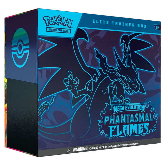 Cartas Coleccionables Pokemon TCG Mega Evolution Phantasmal Flames Elite Trainer Box