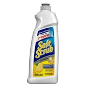 Soft Scrub All Purpose Surface Cleanser, Lemon, 24 Fluid Ounces