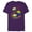 Purple, variant on Disney Pixar Toy Story 4 Aliens Rainbow T-Shirt- Short Sleeve Blended T-Shirt for Adults - Customized-Dark Heather