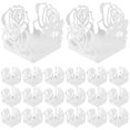 thumbnail image 3 of 50pcs Chocolate Paper Holders Hollow Lace Pattern Truffle Cups Chocolate Ball Paper Wrappers, 3 of 9