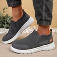 thumbnail image 4 of XUNKUSGA Shoes for Men Casual Mesh Extra Wide Slip On Loafers for Men Lightweight Non-Slip Breathable Mens Shoes for Standing All Day,9.5, 4 of 6