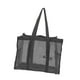thumbnail image 4 of Bolsa de ducha de malla, organizador de baño, 14,57 x 11,81 x 6,69 pulgadas, portátil, para colgar artículos de tocador, para playa, mujeres, hombres, Negro, 4 of 8